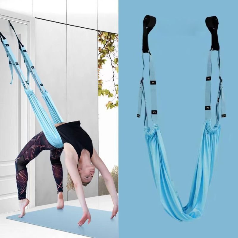 Air Yoga Rope Hammock One-Word Lower Waist Split Inverted Auxiliary Pull Rope