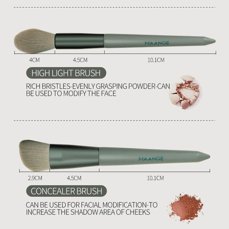 13pcs/Set Fashion Cosmetic Brushes Set