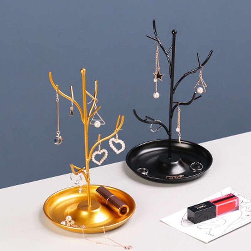 Creative Metal Branch Jewelry Display Stand
