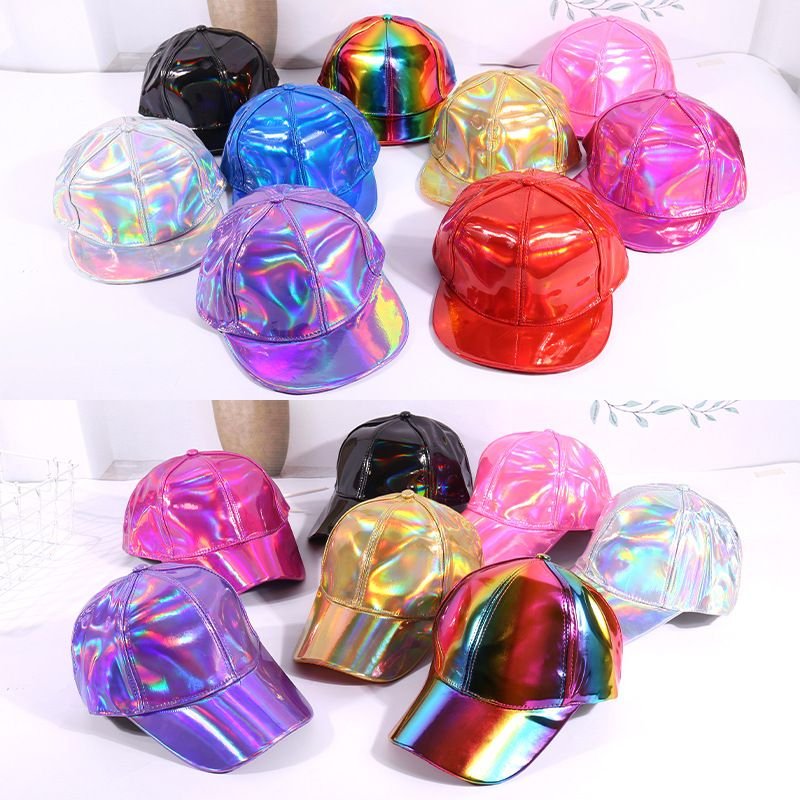Carnival Party Colorful Laser Baseball Cap