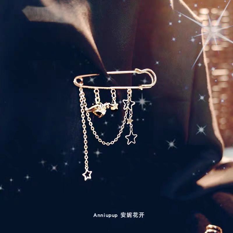 Women Fashion Creative Harry Potter 943 Station Number Star Snitch Brooch